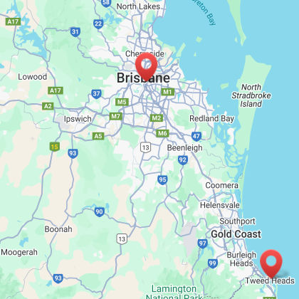 Japanese-Acupuncture-Gold-Coast-Locations on a map